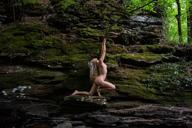 reach artistic nude photo by model madisonoakley