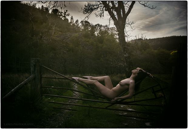 reclining as one does artistic nude photo by photographer lanes photography