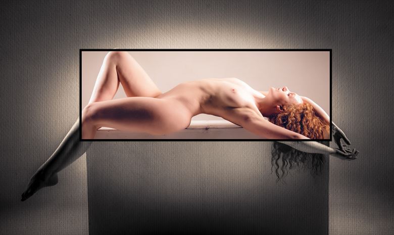 recumbency artistic nude artwork by photographer neilh