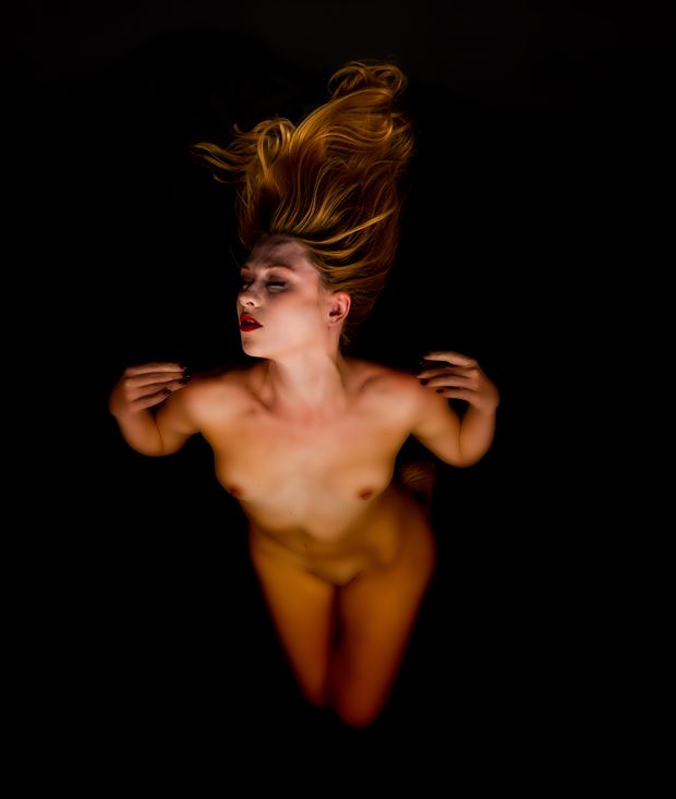 red abyss artistic nude photo by photographer shawn crowley