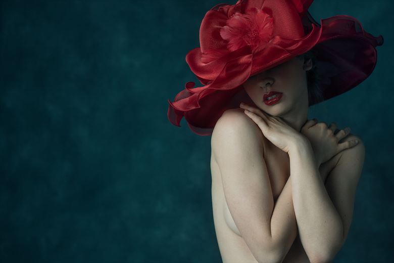 red glamour photo by photographer full bleed image
