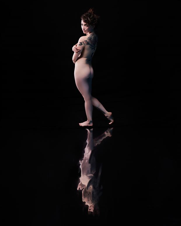 reflections of rose 3 artistic nude photo by photographer jefflamarche
