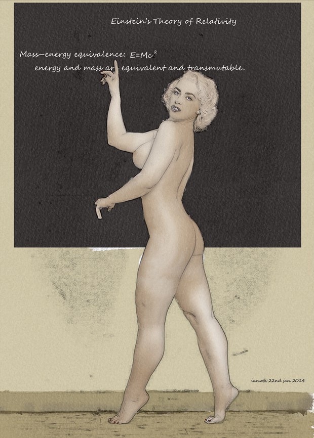 relativity Artistic Nude Artwork by Artist ianwh