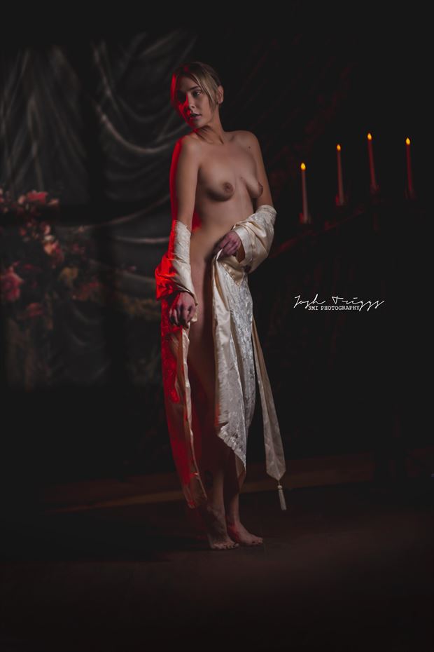 renaissance artistic nude artwork by model calypso ghost