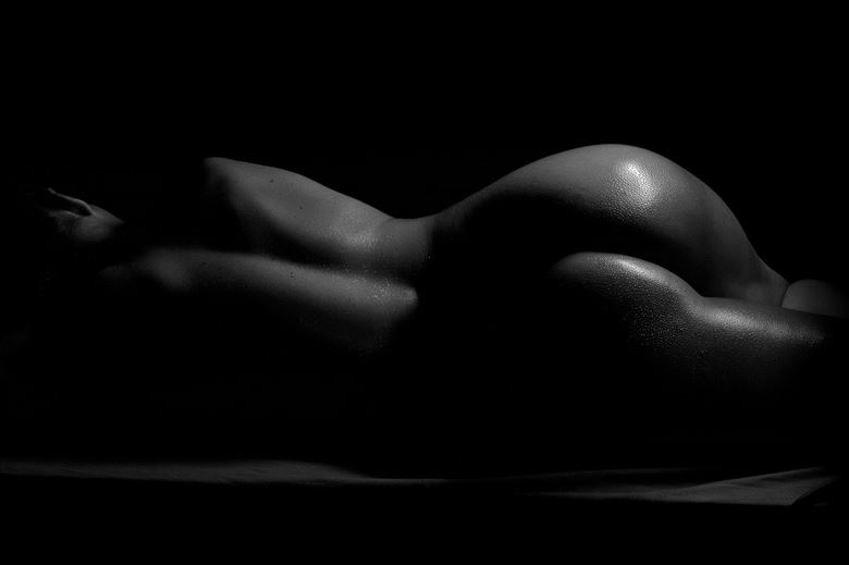 resting woman abstract photo by photographer gaston lamaitre