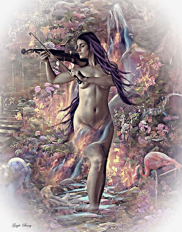 rhapsody artistic nude artwork by artist gayle berry