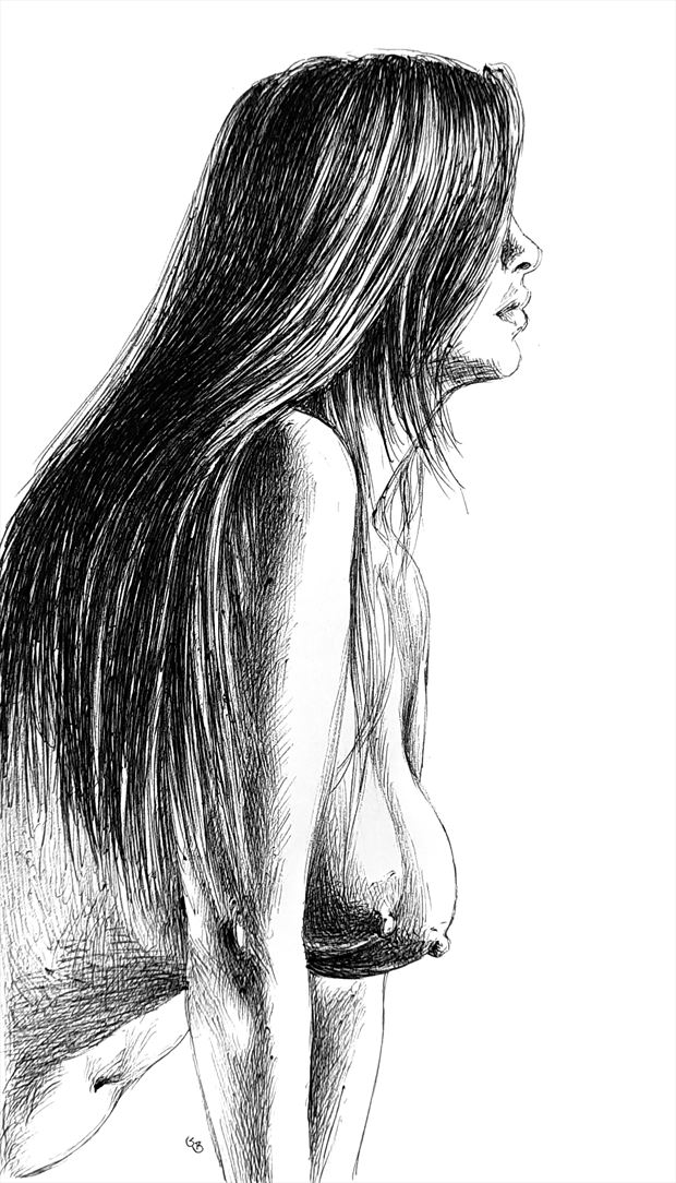 right into the light artistic nude artwork by artist subhankar biswas