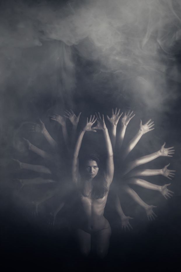 ritual artistic nude photo by model daniella sama