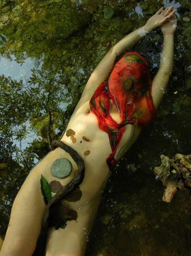 river artistic nude photo by photographer joseph angilella auquier