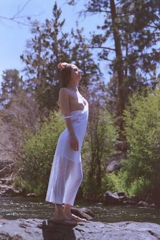 river goddess artistic nude artwork by model missshawnak