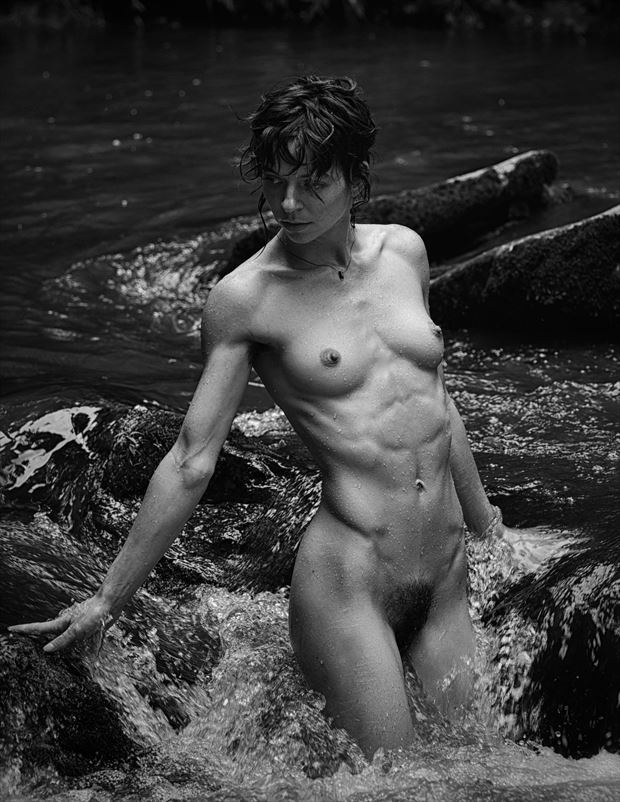 rock and river artistic nude photo by photographer nostromo images