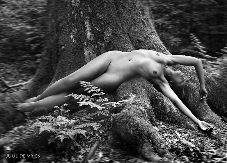 roots of nature artistic nude photo by model sabamodel