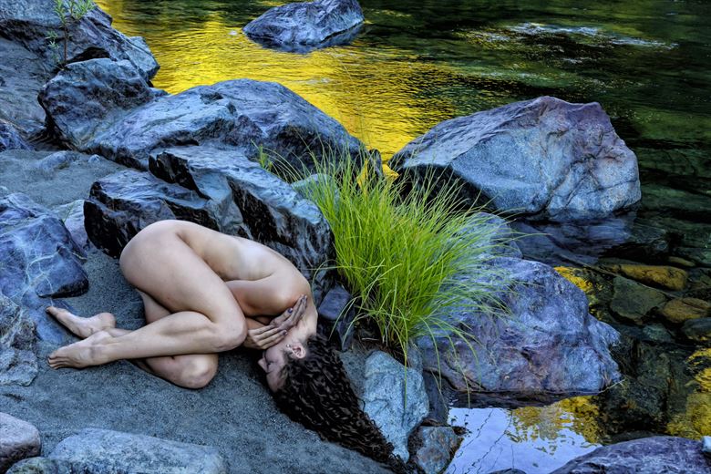 roots to the river of light artistic nude photo by photographer philip turner