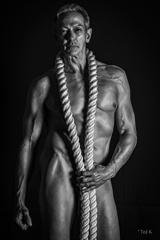 roped in abstract photo by artist artfitnessmodel