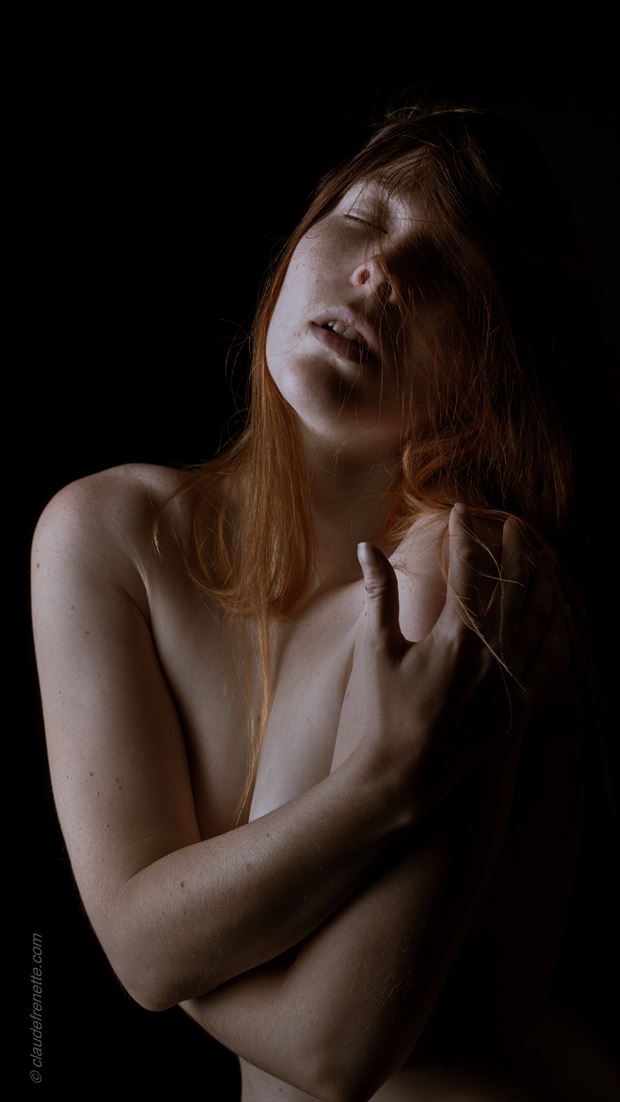 roxanne artistic nude photo by photographer claude frenette