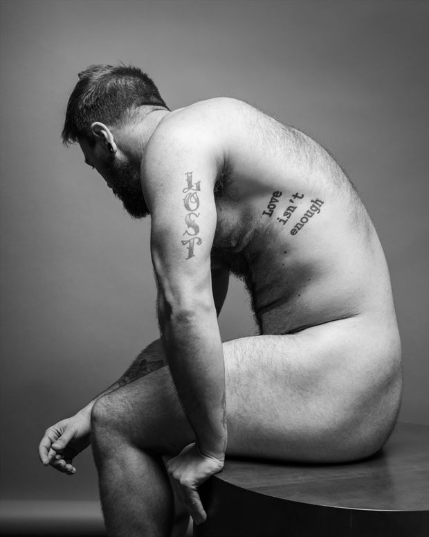 rufio 3 artistic nude photo by photographer david clifton strawn