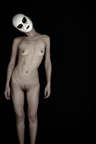 sad clown 1 artistic nude photo by photographer fourth turning photography