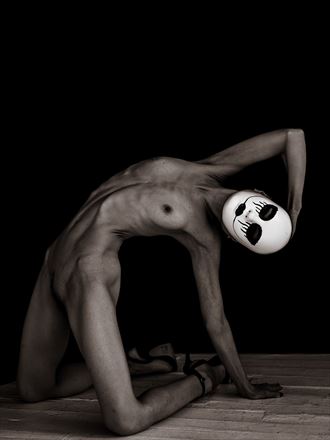 sad clown 2 artistic nude photo by photographer fourth turning photography
