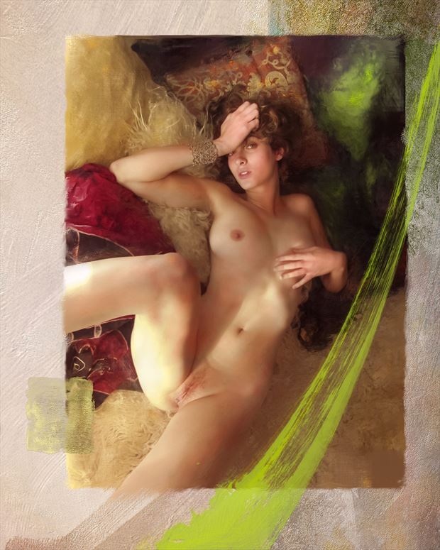 sailing to byzantium 1 artistic nude artwork by artist ward george