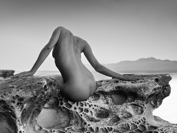 salish sandstone artistic nude photo by photographer lightworkx