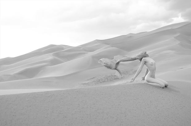 sand dunes dreams no 1 artistic nude artwork by photographer pitaru