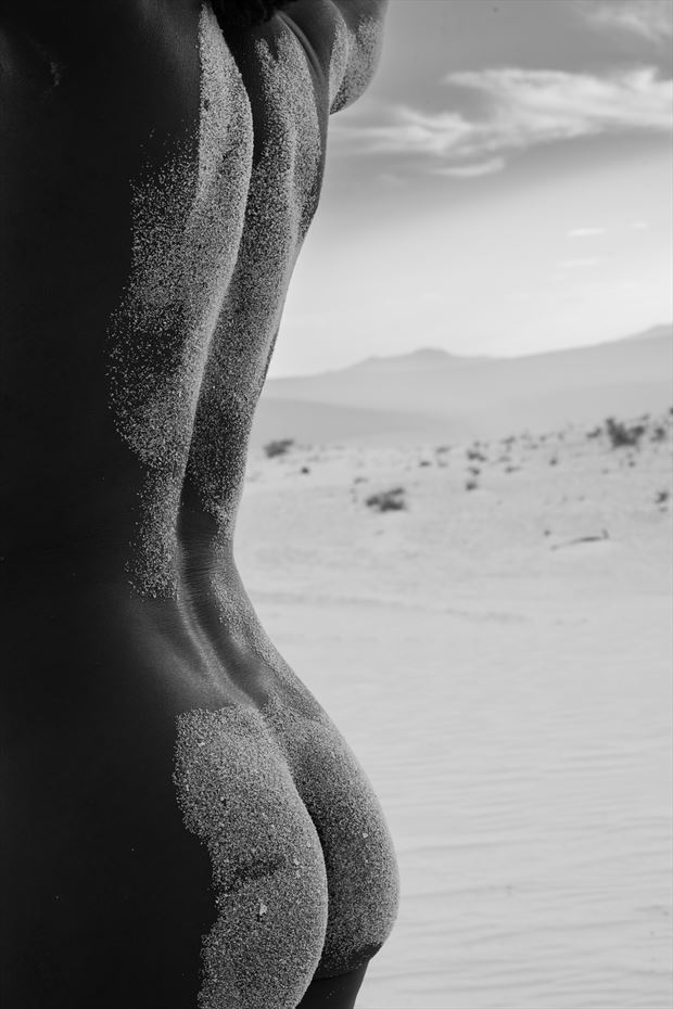 sandy back artistic nude artwork by photographer gsphotoguy