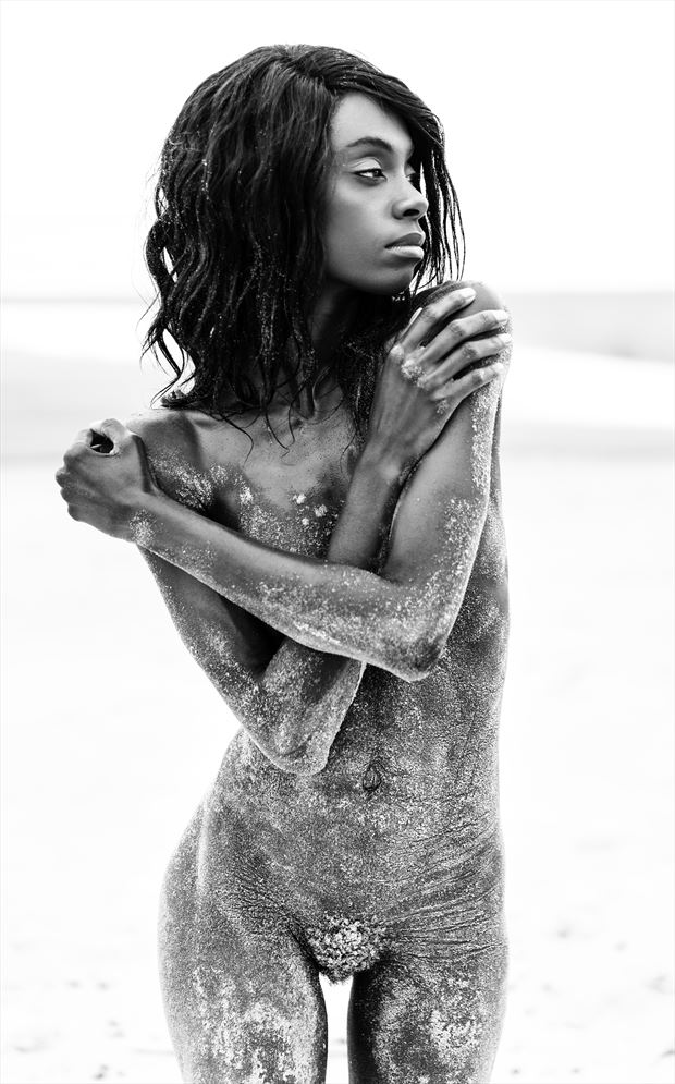 sandy shante artistic nude photo by photographer luke adam
