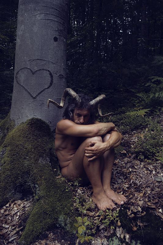 satyr artistic nude photo by model a stepan