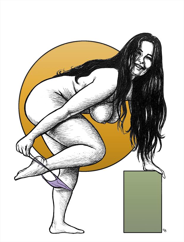 say cheese artistic nude artwork by artist subhankar biswas