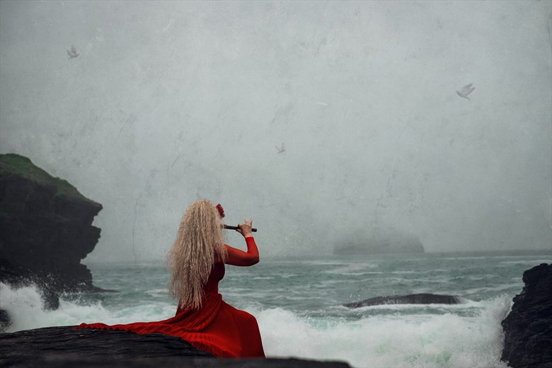 sea siren surreal photo by photographer button moon