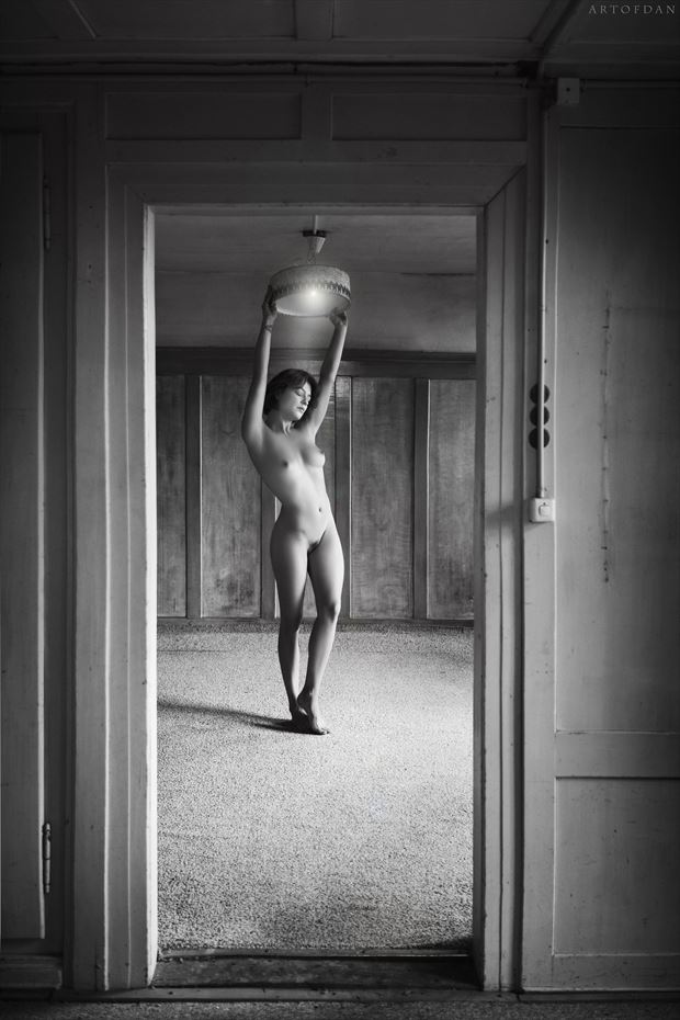 searching for the light artistic nude photo by model joy lamore