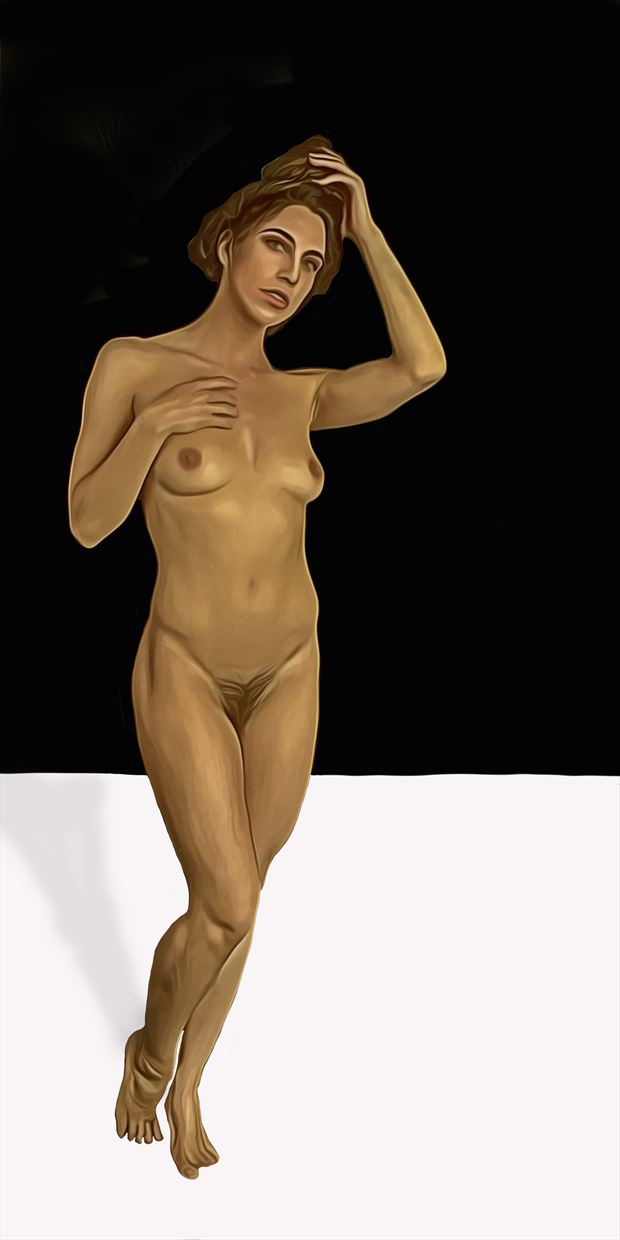 sekaa no 242a artistic nude artwork by artist charles caramella