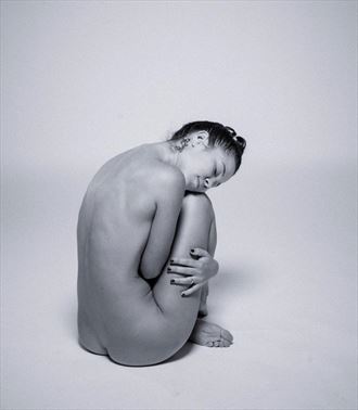 self acceptance artistic nude photo by model slowed time