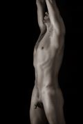 self portrait bodyscape ish artistic nude photo by photographer art studios huck