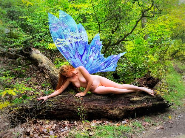 self portrait maysville wv artistic nude photo by model xaina fairy