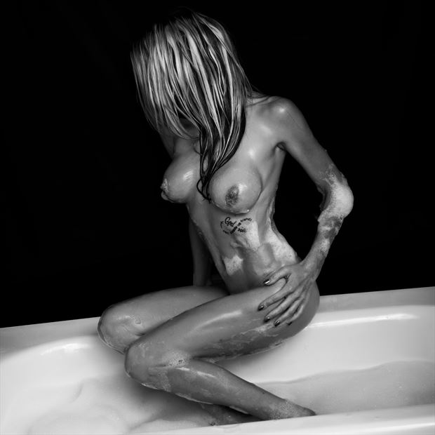 seneca sensual suds artistic nude photo by photographer david zane