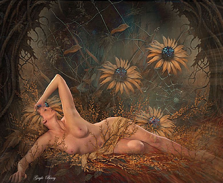 sensual beauty 045 artistic nude artwork by artist gayle berry