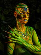 sensual body painting photo by photographer dbella