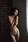 sensual implied nude artwork by model barbara