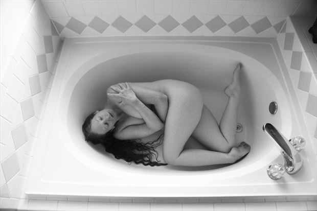 sensual implied nude photo by model xaina fairy