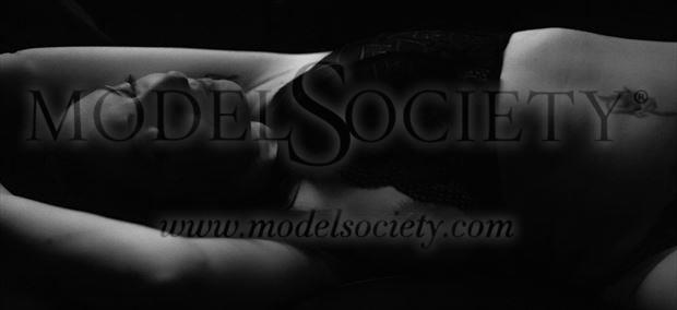 sensual portrait lingerie photo by model annalisa model
