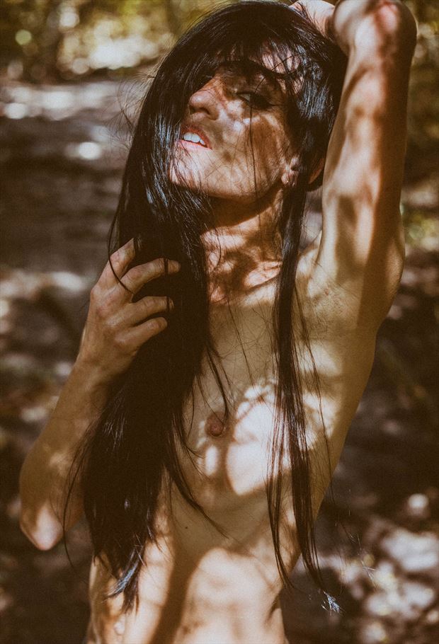 shadow artistic nude photo by model jessa peters