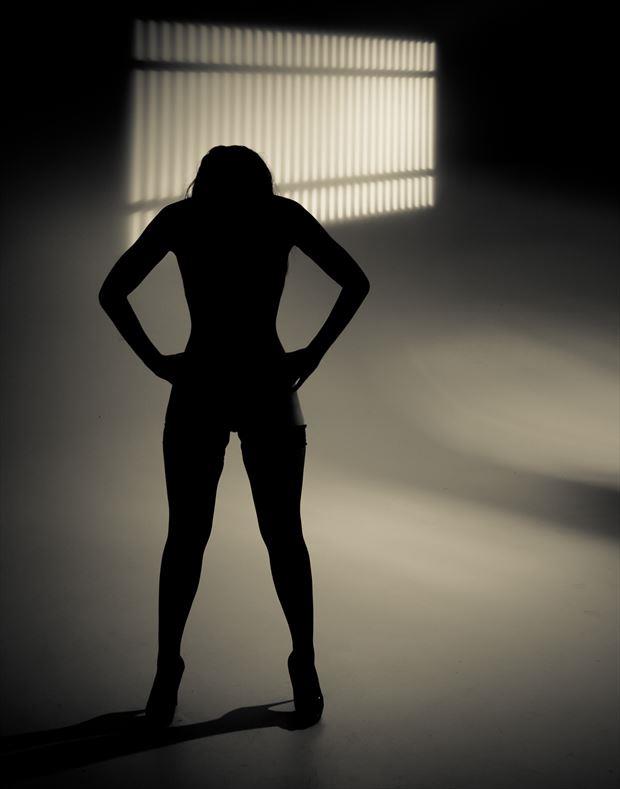 shadow artistic nude photo by photographer george