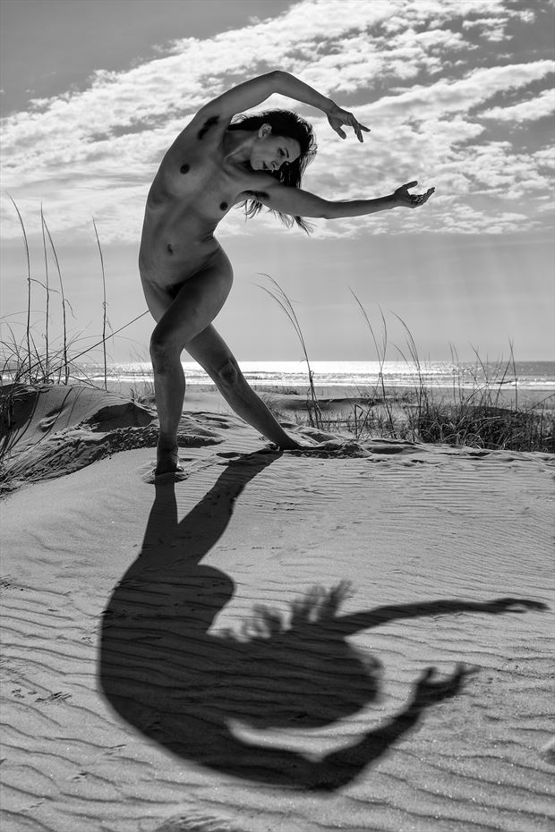 shadow dance artistic nude photo by photographer longleaf imagery