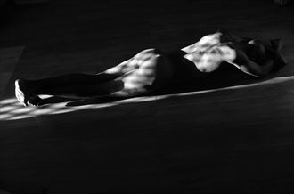 shadowed artistic nude photo by photographer michael mcintosh