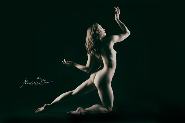 shadows and light artistic nude photo by photographer marie otero