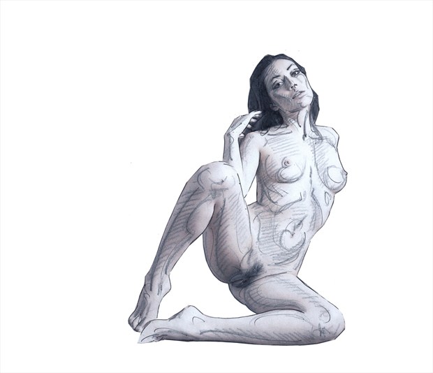 she who has power to call her man... Artistic Nude Artwork by Model rebeccatun