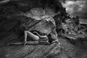 sheltered from rain artistic nude artwork by photographer soulcraft