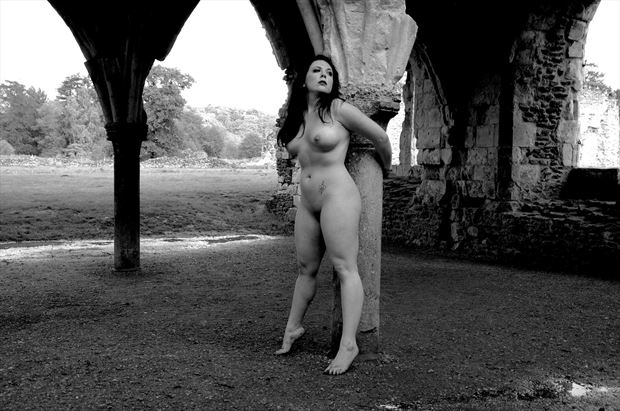 sheltering from the rain artistic nude photo by photographer russb