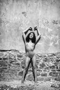 shooting ruins artistic nude artwork by model anthrisque